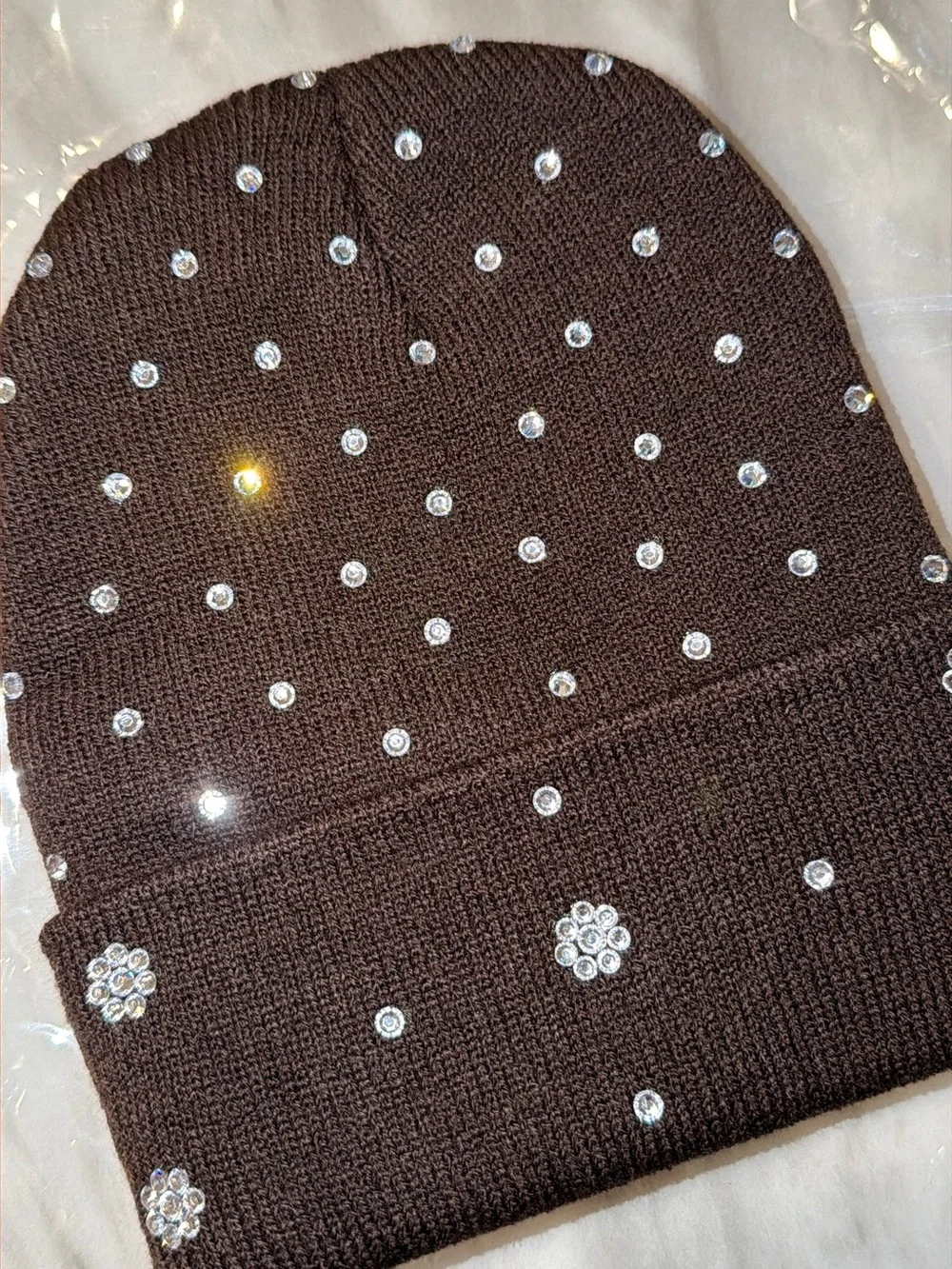 “Brown Ice” Beanie